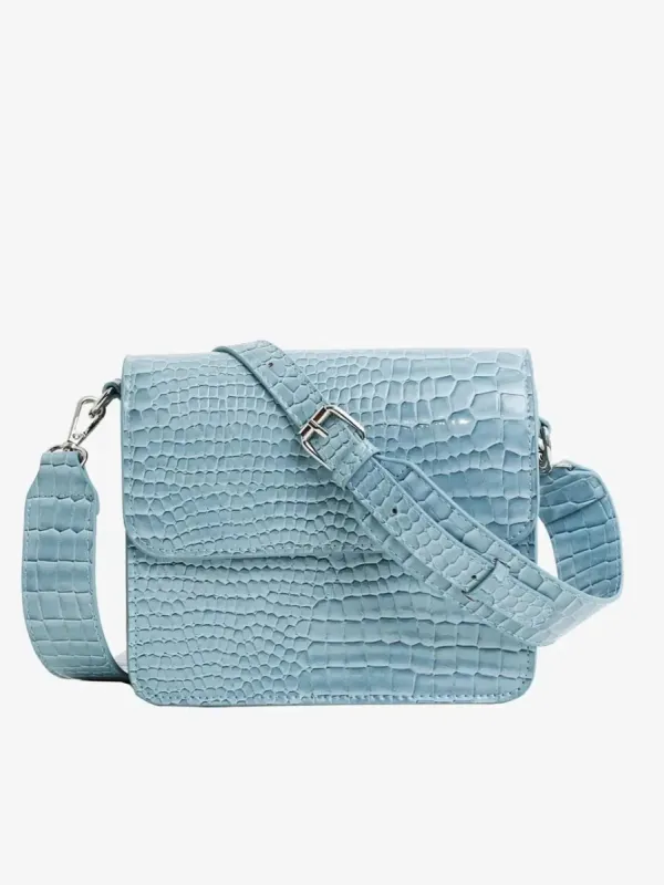 Cayman Shiny Strap bag - Lys blå sold by Brando