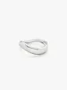 Wave Ring 56 - 18 Karat Forgylt Sterling Sølv sold by Brando