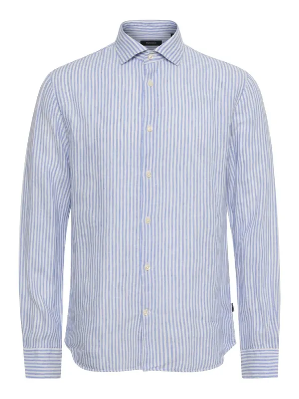 Marc linskjorte - navy blazer sold by Brando