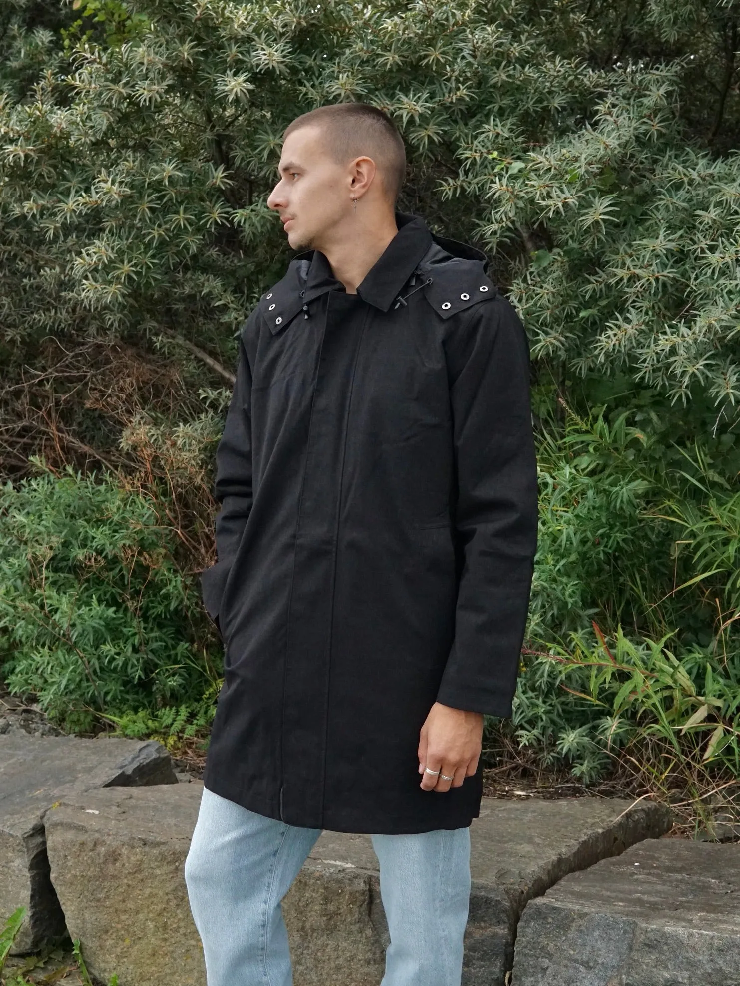 Vestavind Coat - New Black sold by Brando product image thumbnail 5