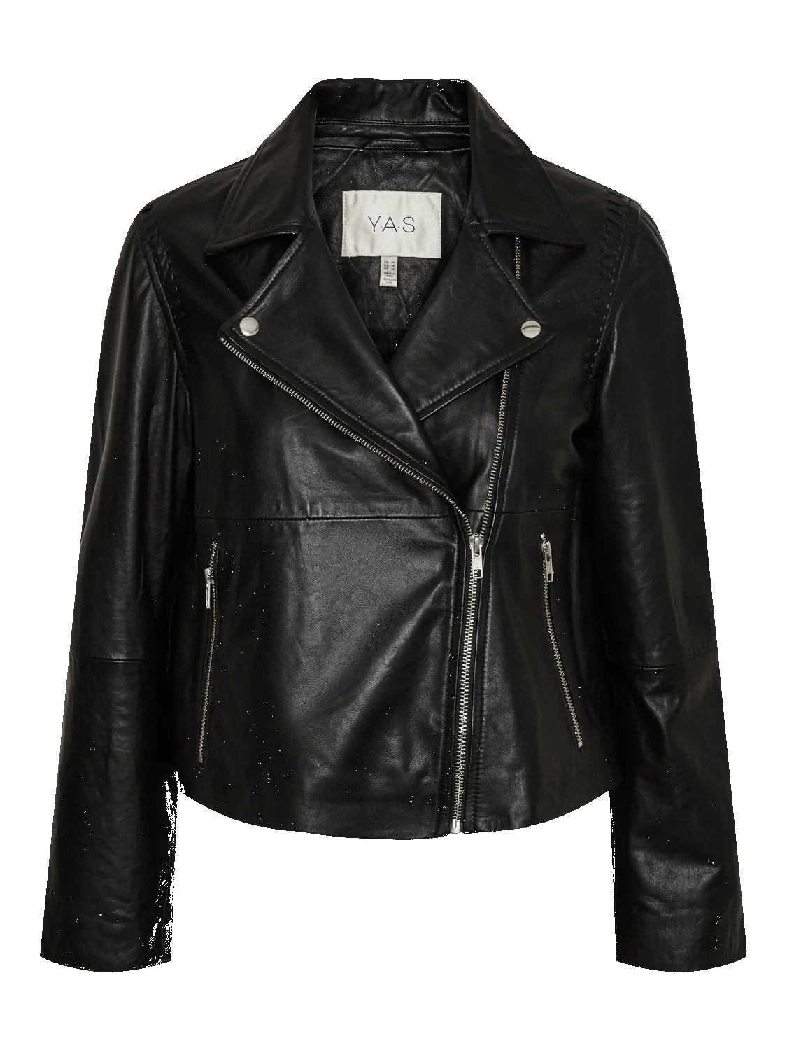 Frima fringe skinnjakke - black sold by Brando