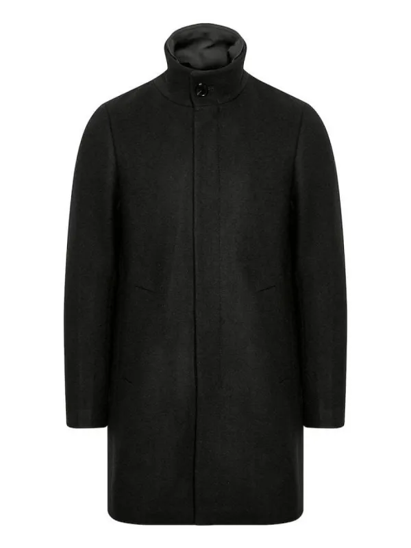 Harvey frakk - svart sold by Brando