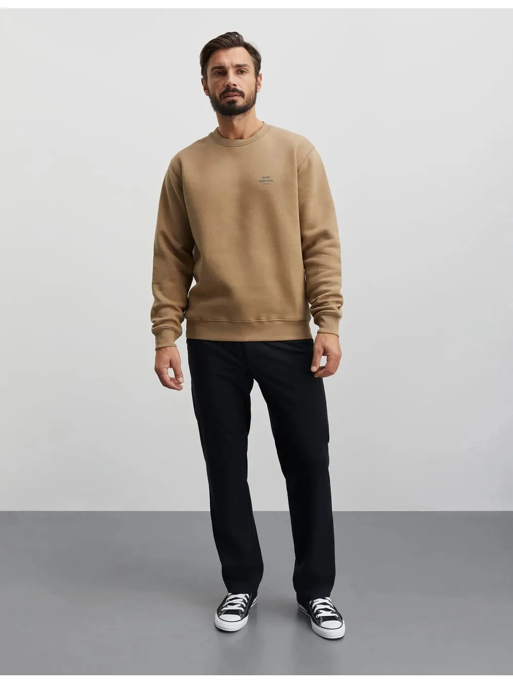 Standard crew logo genser - lead gray sold by Brando product image thumbnail 3