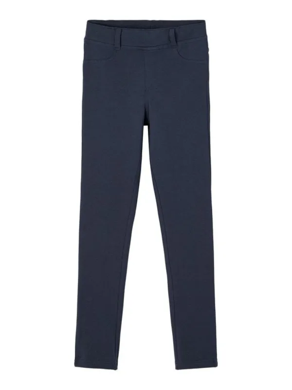 Javi bomullsleggings - blå sold by Brando