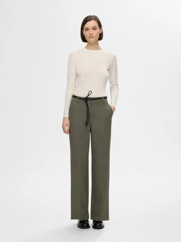 Rita WIDE bukse - Kalamata sold by Brando