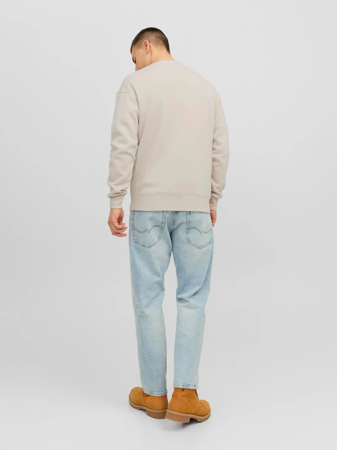 JORVESTERBRO SWEAT CREW NECK NOOS - Moonbeam sold by Brando product image thumbnail 4