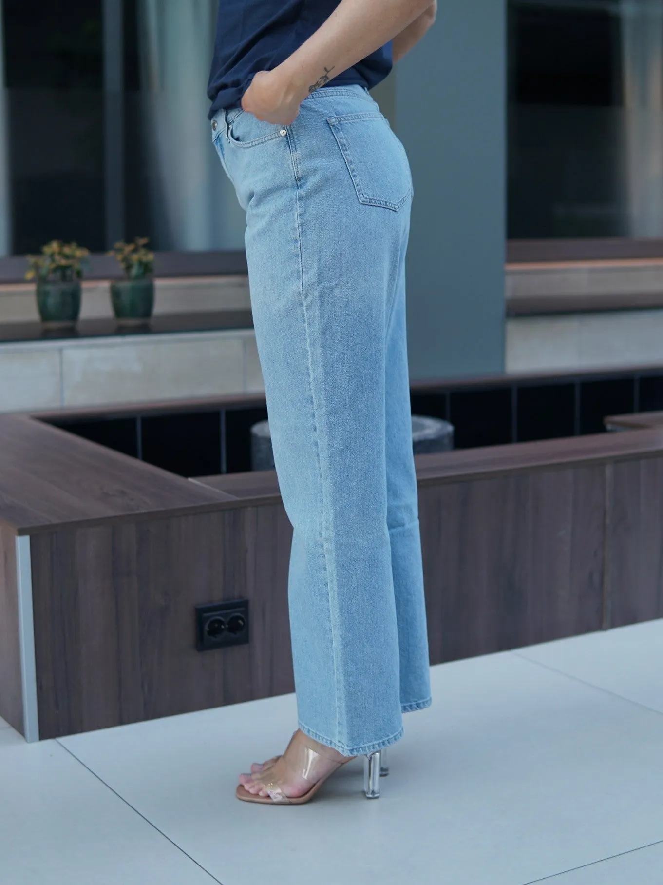 Mia straight jeans wash - varadero sold by Brando product image thumbnail 3