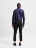 Ethan slim skjorte - dark blue sold by Brando