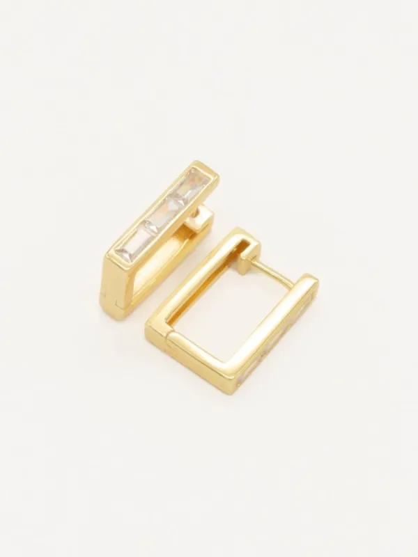 Row Hoops Gold - Gold sold by Brando