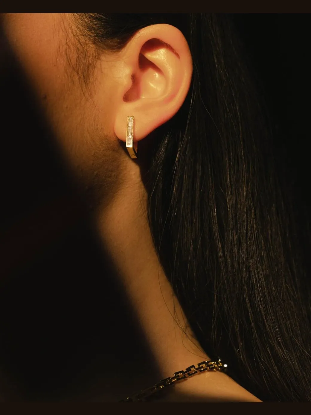 Row Hoops Gold - Gold sold by Brando product image thumbnail 2