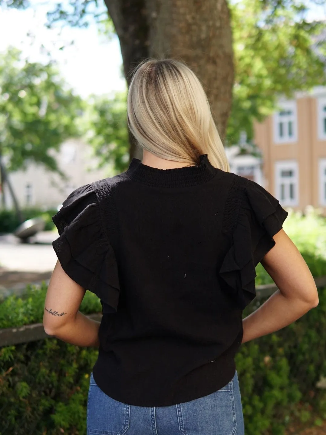 Dalila bluse - black sold by Brando product image thumbnail 4