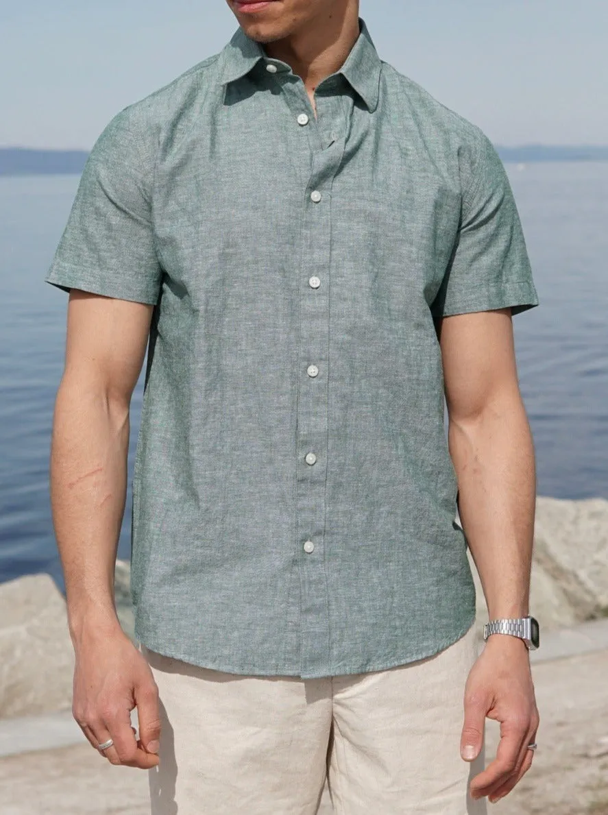 Regnew linskjorte - eden sold by Brando product image thumbnail 2