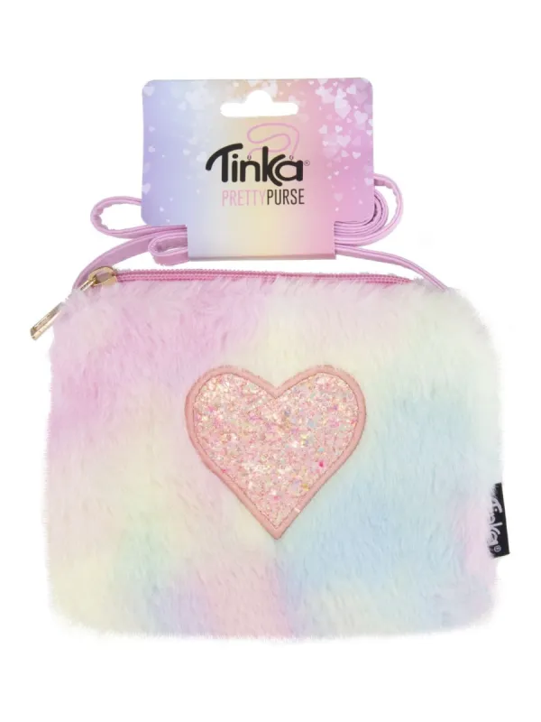 VESKE PLYSJ M/HJERTE TINKA PRETTY PURSE sold by Brando