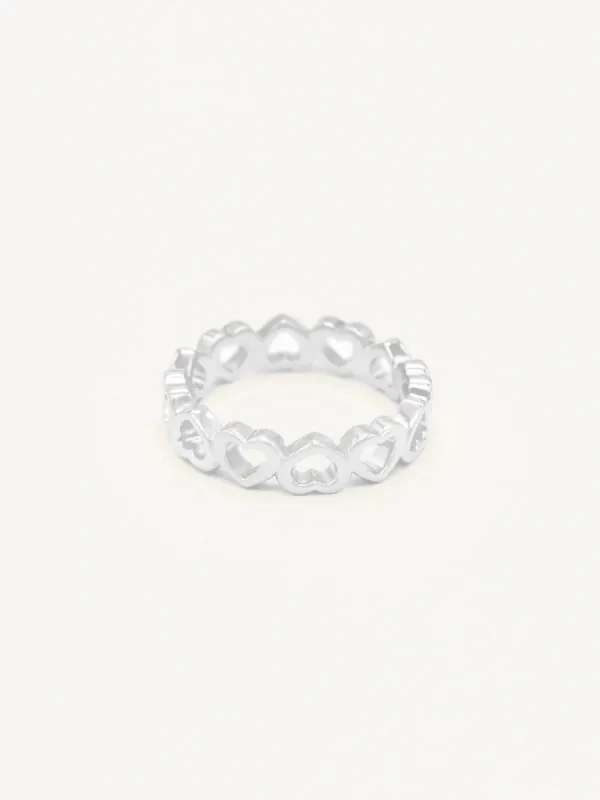 Amour band ring - silver sold by Brando