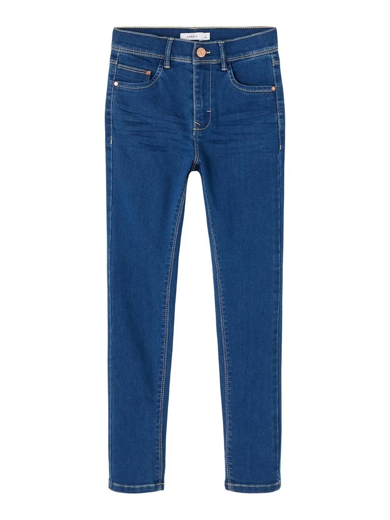 Polly jeans medium blå denim sold by Brando