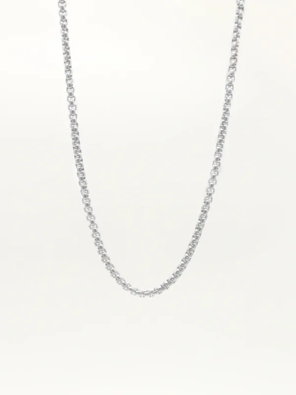 Box chain smykke - silver sold by Brando