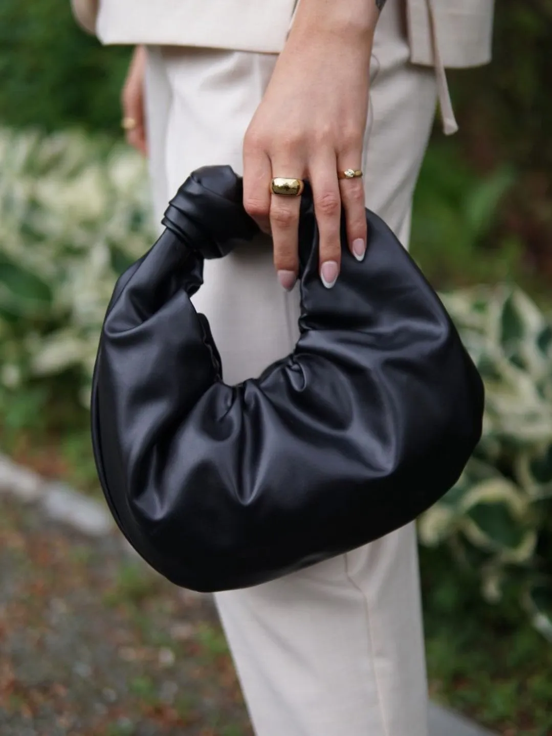 Nelly knot veske - black sold by Brando product image thumbnail 2