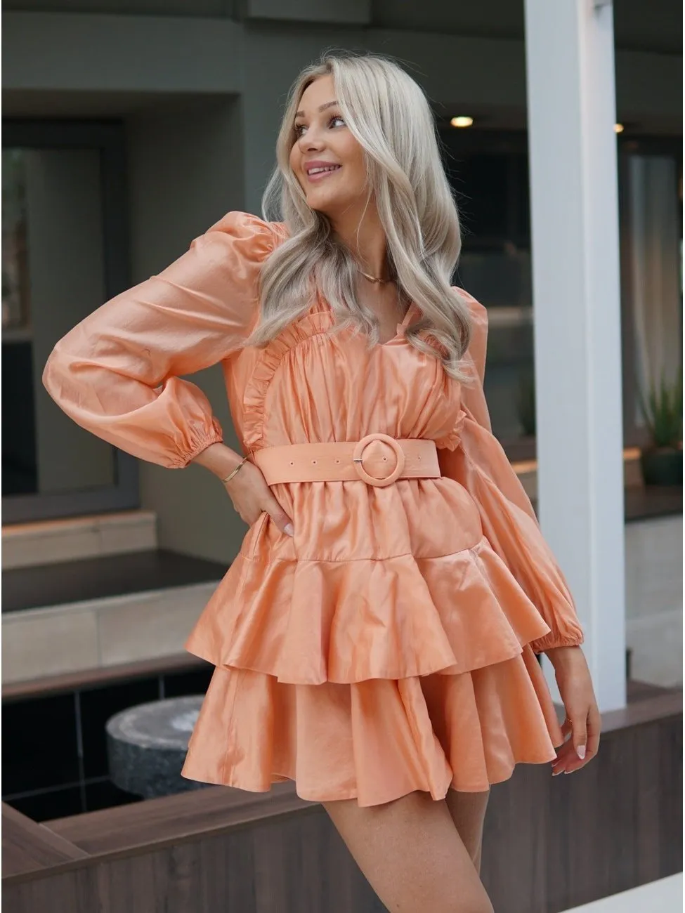 Iris kjole - Peach sold by Brando product image thumbnail 3