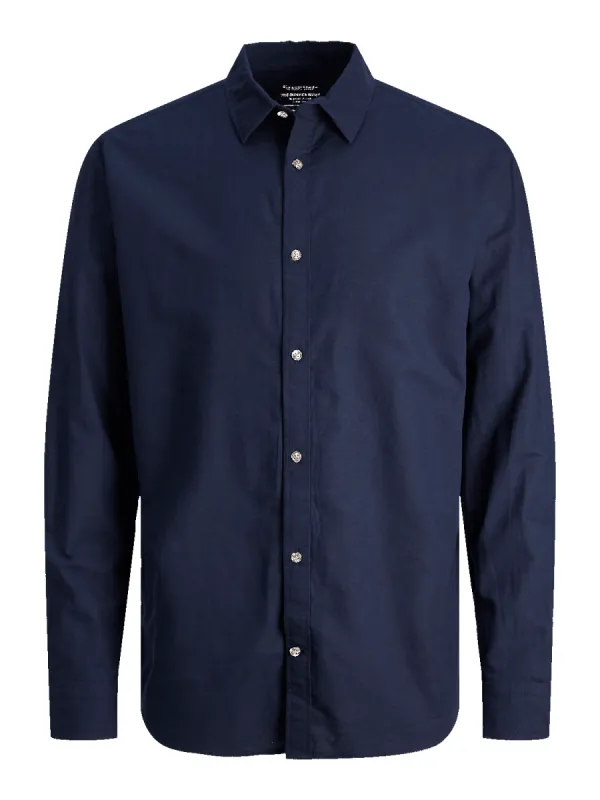 Summer lin skjorte - navy blazer sold by Brando