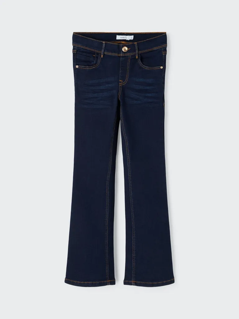 Polly denim bukse bursdag mørk - blå sold by Brando