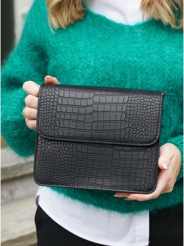 Cayman shiny strap bag - sort sold by Brando