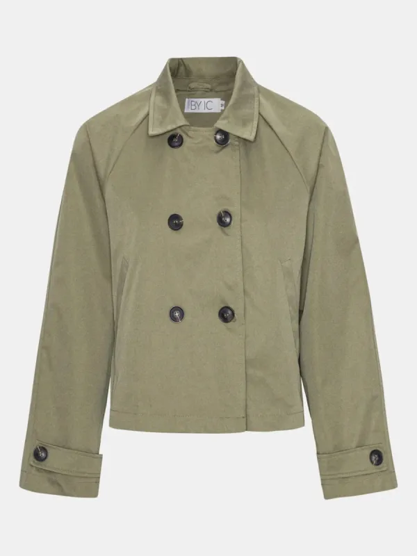 Luna Trenchcoat  -  Green sold by Brando