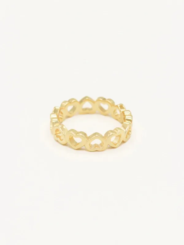 Amour band ring - gold sold by Brando