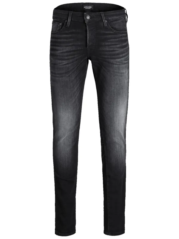 Glenn jeans - black denim sold by Brando