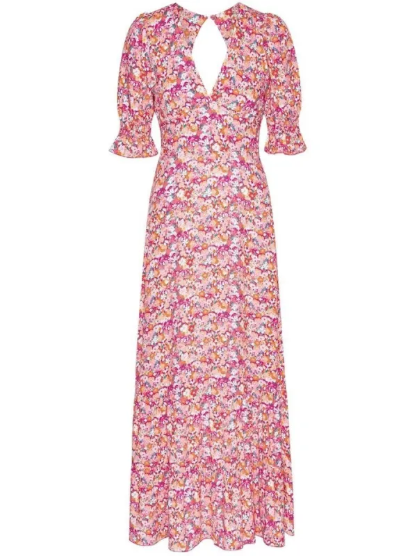 Koko kjole - Red Flower sold by Brando