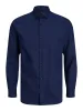 JPRBLAPARKER SHIRT L/S NOOS - Perfect Navy sold by Brando