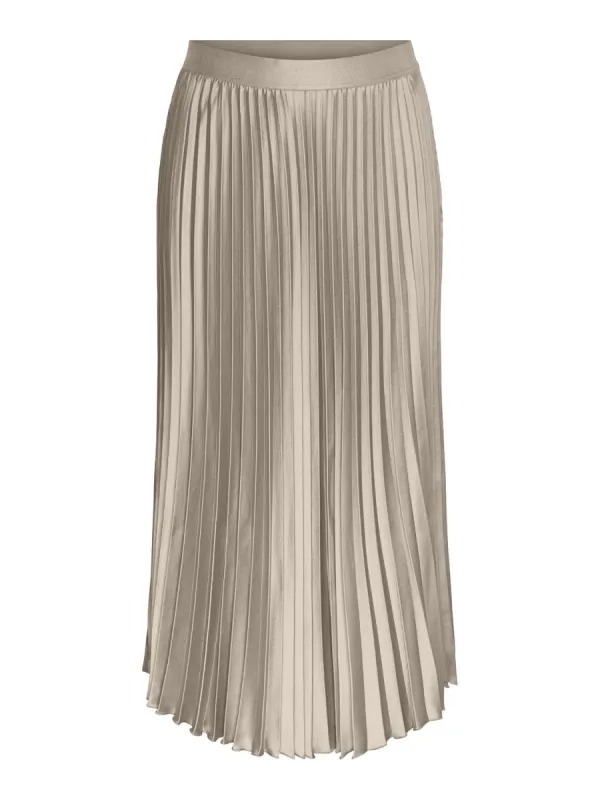 Celine Midi Skirt - Whitecap Gray sold by Brando