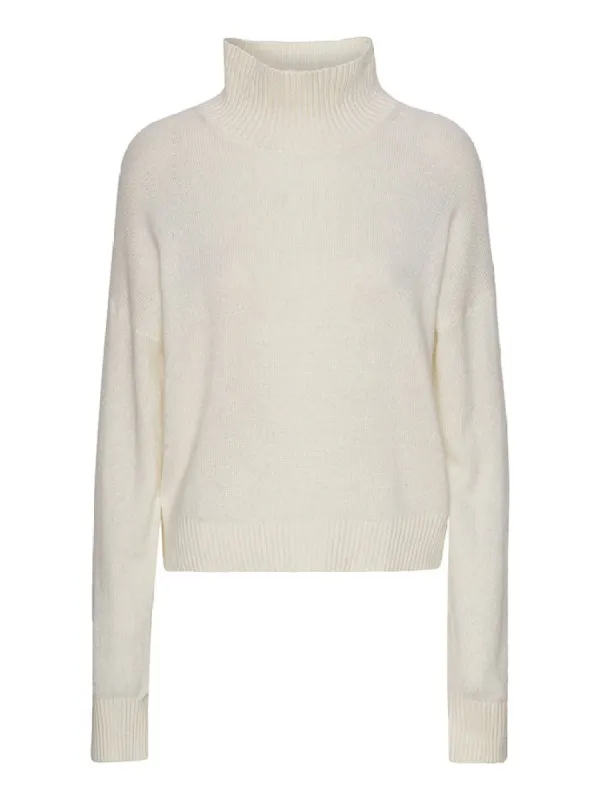 Iris Turtleneck Knit genser - Off White sold by Brando