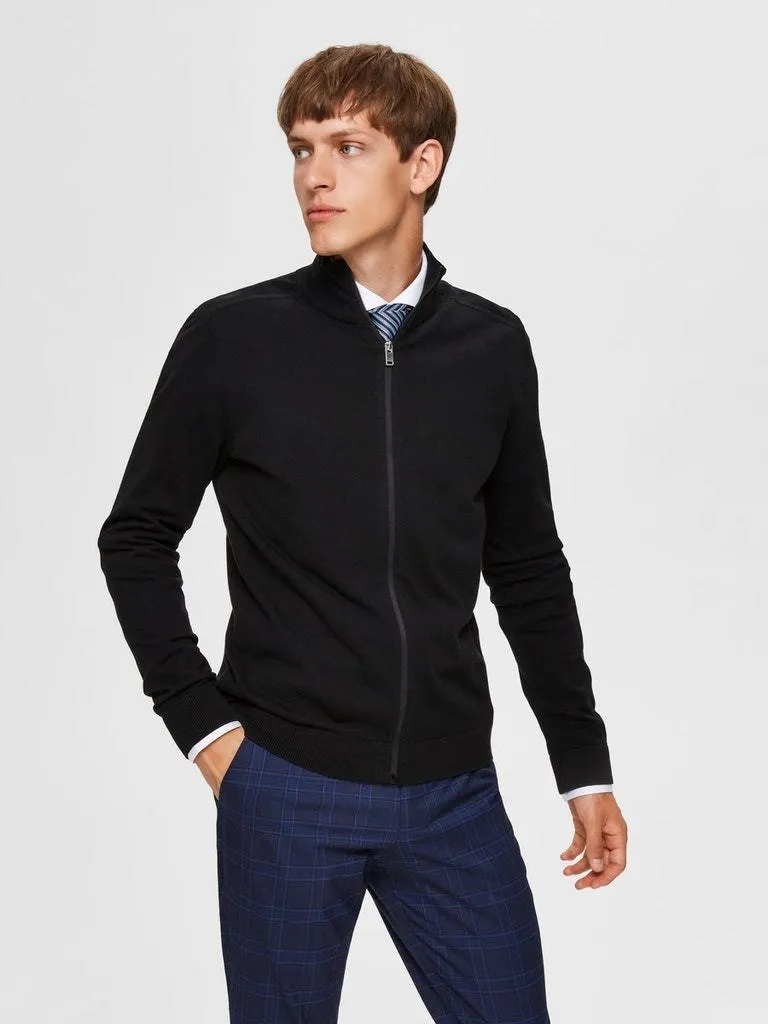 Berg full zip cardigan - black sold by Brando product image thumbnail 3