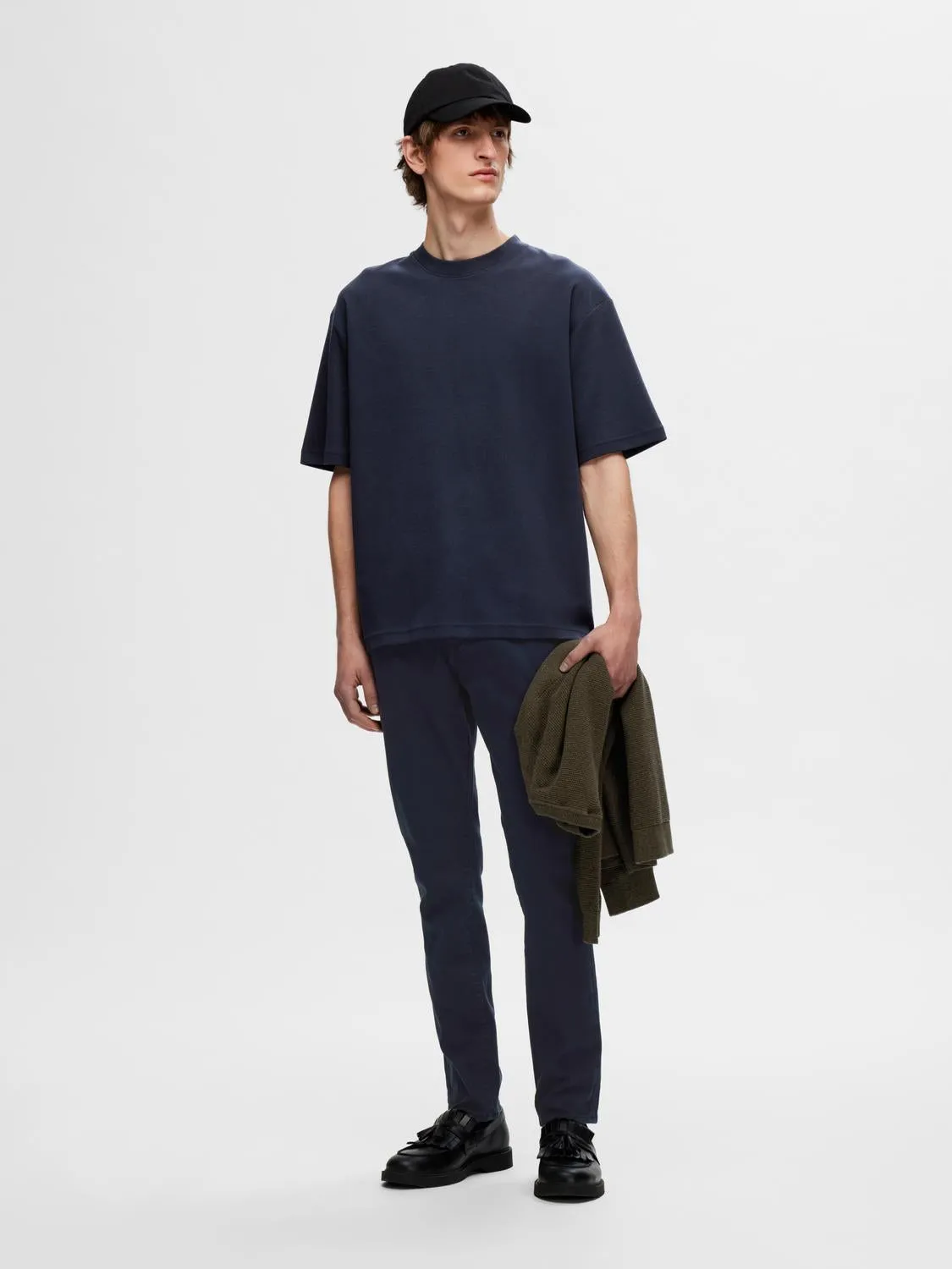 Looseoscar o neck t-skjorte - sky captain sold by Brando product image thumbnail 2