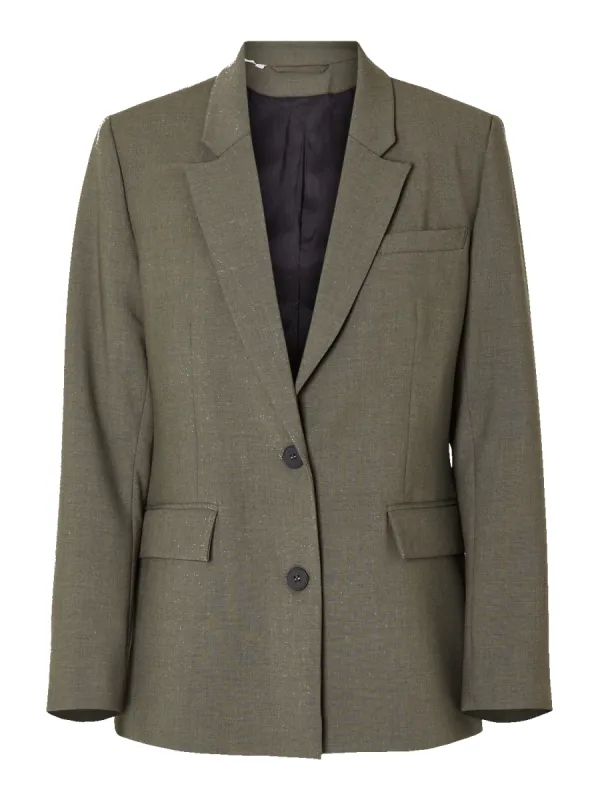 Rita classic blazer - kalamata sold by Brando