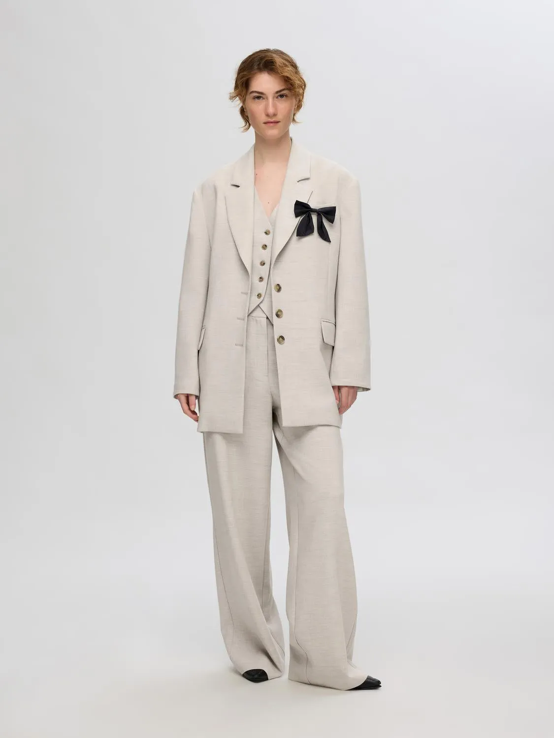Rita Paxa Blazer - Dove sold by Brando product image thumbnail 2