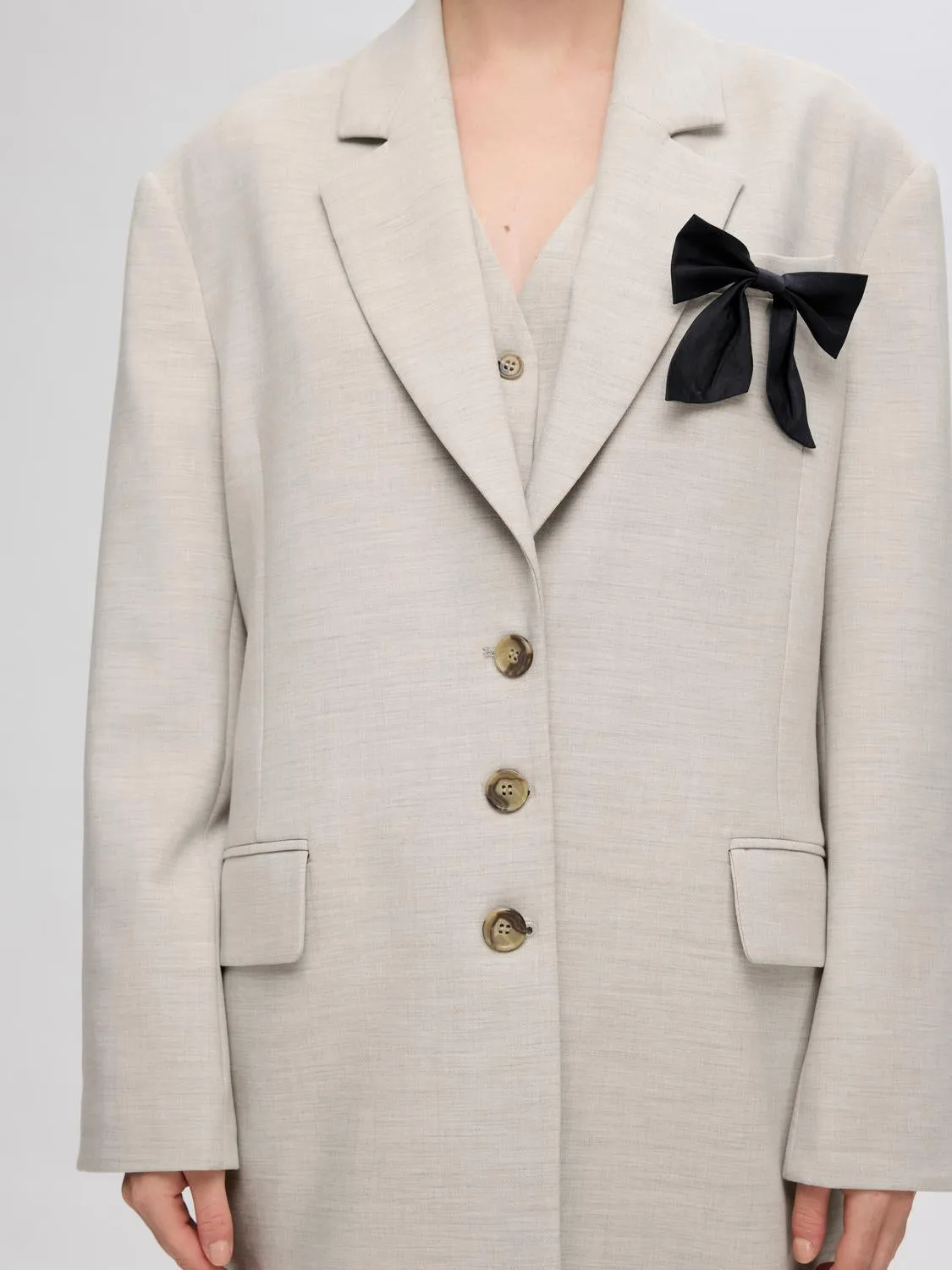 Rita Paxa Blazer - Dove sold by Brando product image thumbnail 5
