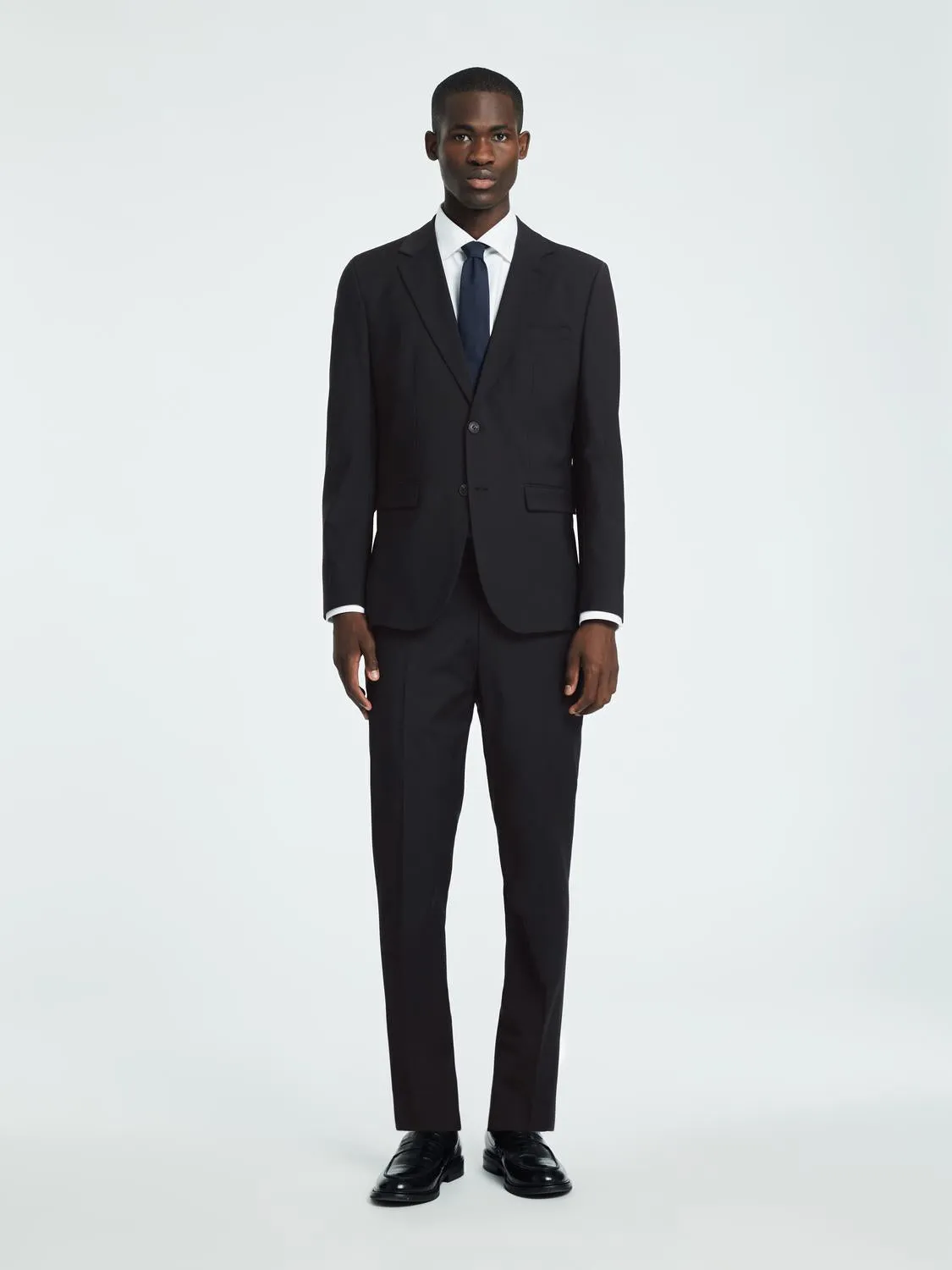 Slim Theo Dressbukse - Black sold by Brando product image thumbnail 3