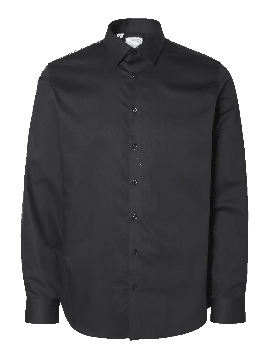 Slim Performance Skjorte - Black sold by Brando