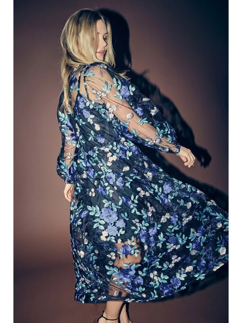 Fuschia Kjole - Black/Blue sold by Brando product image thumbnail 4