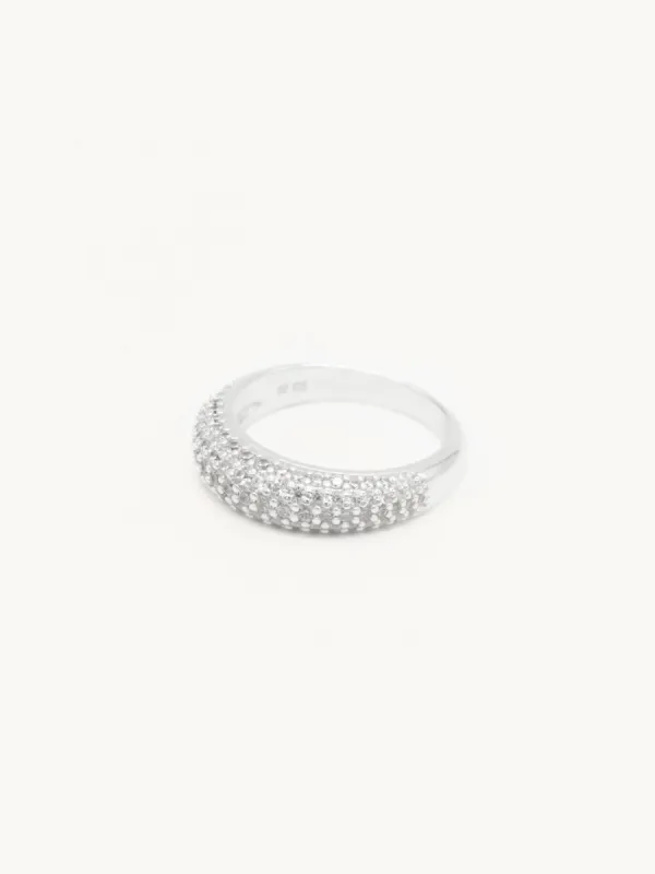 Slim Dome Ring - Silver sold by Brando