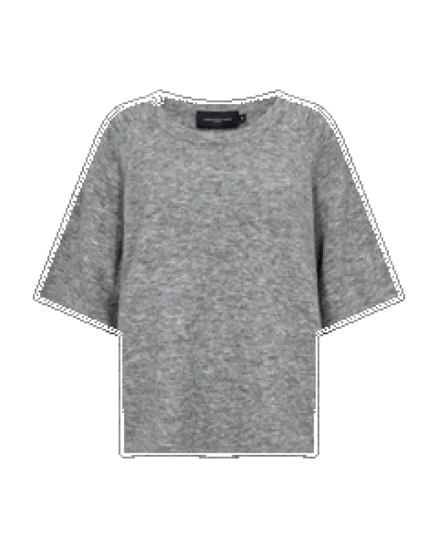 Ibra Raglan Pullover - Med. Grey Melange sold by Brando