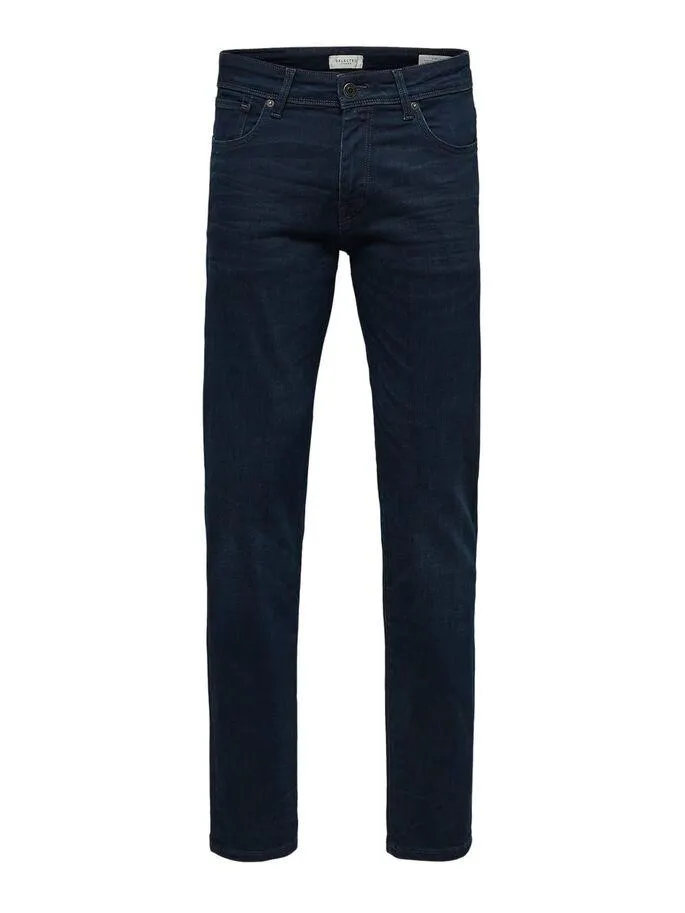 Scott straight jeans - mørkeblå sold by Brando