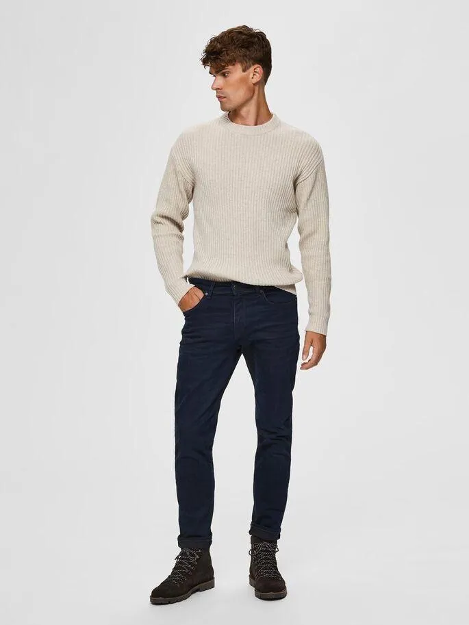 Scott straight jeans - mørkeblå sold by Brando product image thumbnail 5