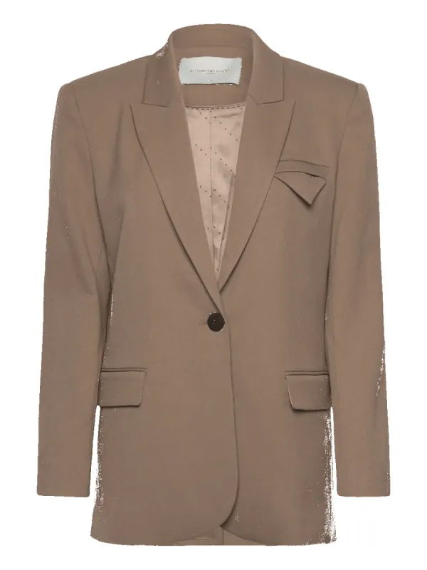 Tailor blazer - timber wolf sold by Brando