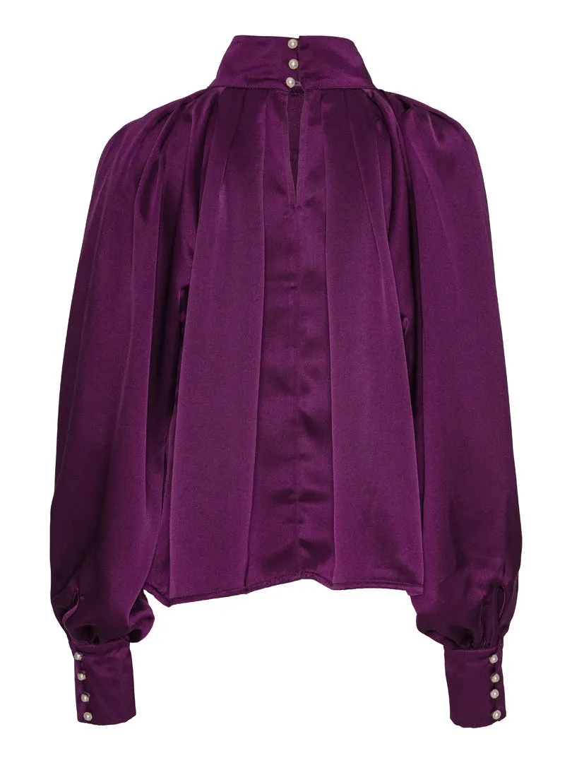 Lina blouse - purple sold by Brando product image thumbnail 2