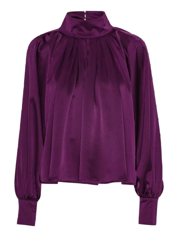 Lina blouse - purple sold by Brando