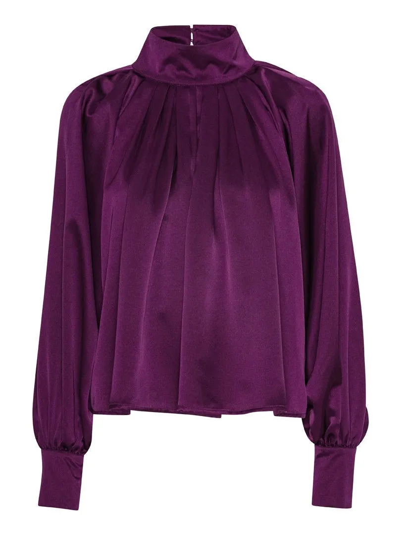 Lina blouse - purple sold by Brando