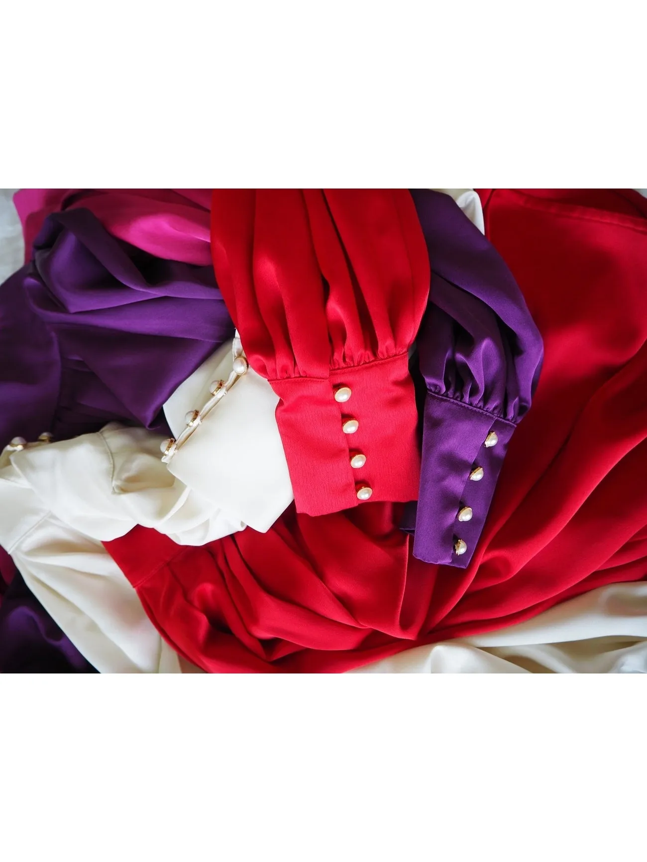 Lina blouse - red sold by Brando product image thumbnail 5