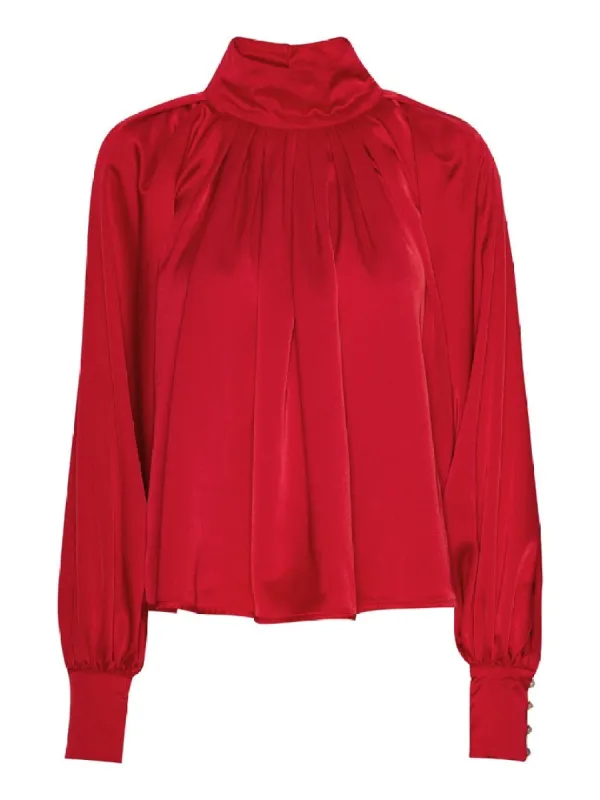 Lina blouse - red sold by Brando